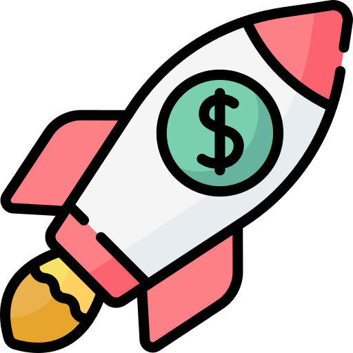 Startup rocket startup space ship icon Startup rocket startup space ship icon