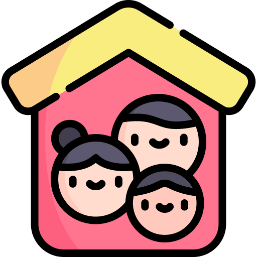 Family family life home icon
