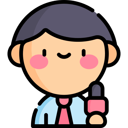 Journalist profession news news reporter icon