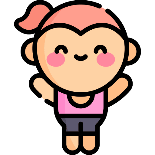 Fitness avatar fitness woman icon Fitness avatar fitness woman icon