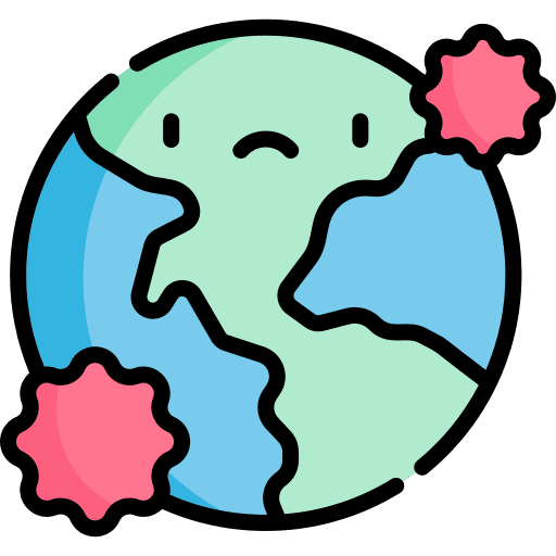 Pandemic covid world healthcare and medical icon Pandemic covid world healthcare and medical icon