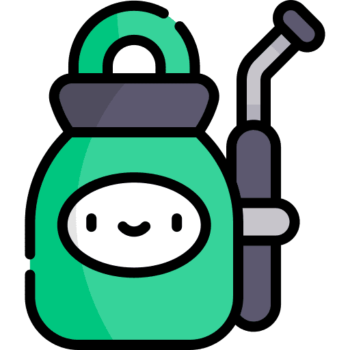 Sprayer security epidemic prevention clean icon Sprayer security epidemic prevention clean icon