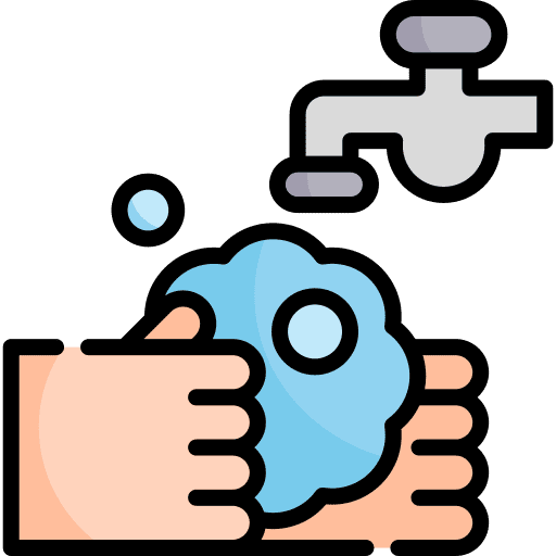 Washing hands healthcare and medical hand wash icon Washing hands healthcare and medical hand wash icon