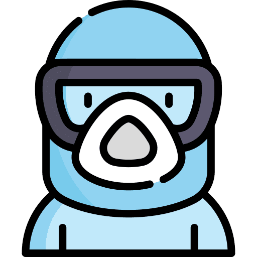 Protective wear medical protection suit icon Protective wear medical protection suit icon