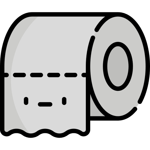 Toilet paper paper roll restroom healthcare and medical icon Toilet paper paper roll restroom healthcare and medical icon