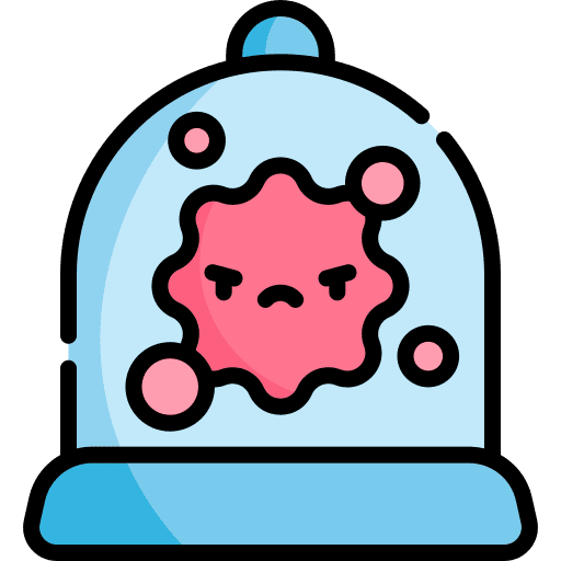 Virus science labs education icon Virus science labs education icon