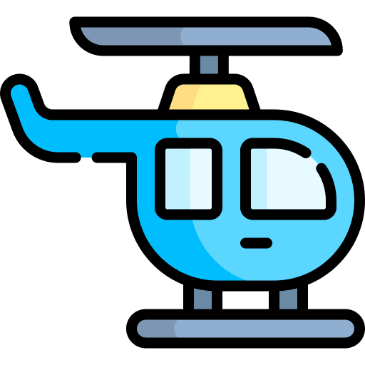 Helicopter children childhood child icon