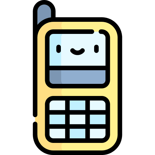 Mobile phone childhood communications mobile phone icon