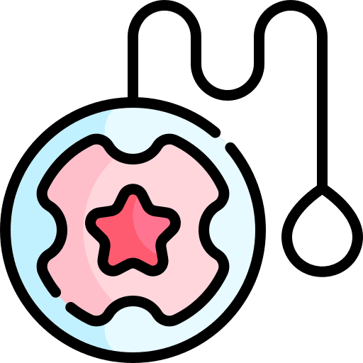 Yoyo kid and baby children yoyo icon