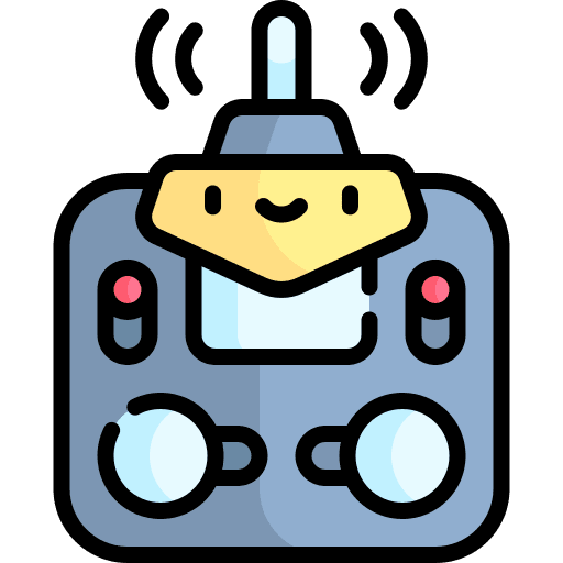 Remote control gaming electronics technology icon