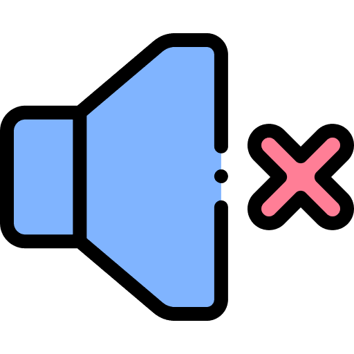 Mute enable sound ui music player icon Mute enable sound ui music player icon