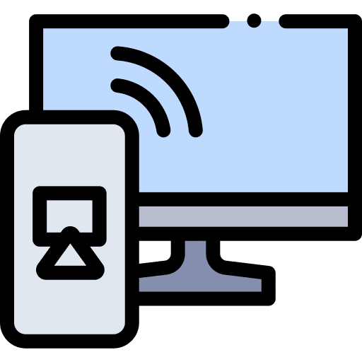 Screen signal monitor electronics icon Screen signal monitor electronics icon