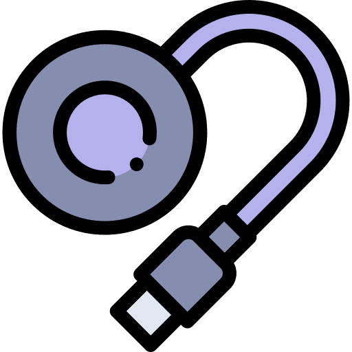 Smart tv video player electronics icon