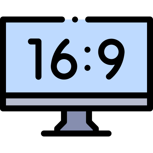 Screen ratio diagonal screen ratio size icon Screen ratio diagonal screen ratio size icon