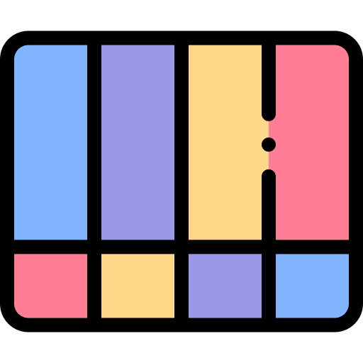 Calibration chart calibration television icon Calibration chart calibration television icon