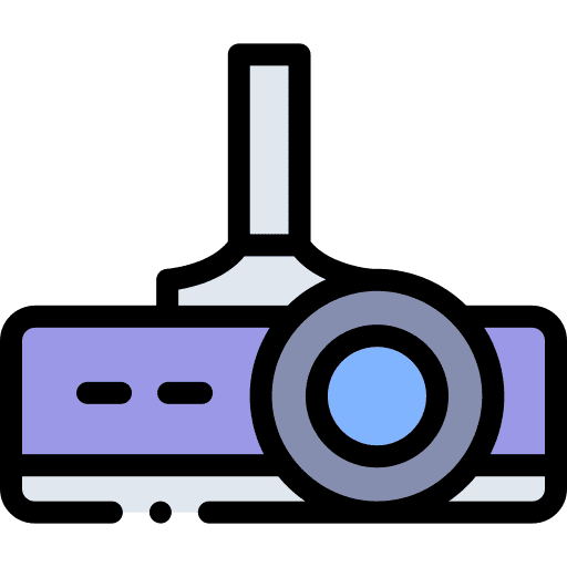 Projector movie electronic entertainment icon Projector movie electronic entertainment icon