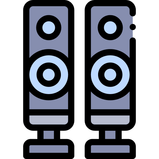 Speakers audio woofer subwoofer icon Speakers audio woofer subwoofer icon