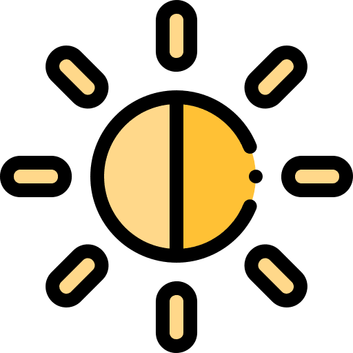 Brightness configuration interface adjust icon Brightness configuration interface adjust icon