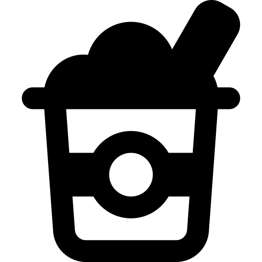 Frappe cold drink frappe cream icon