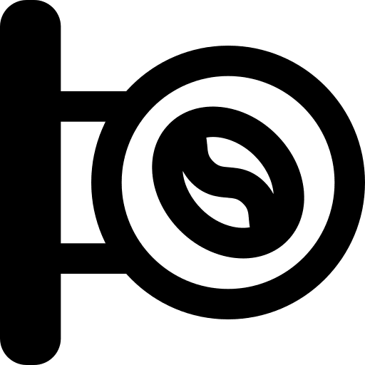 Signboard signboard food coffee cup icon