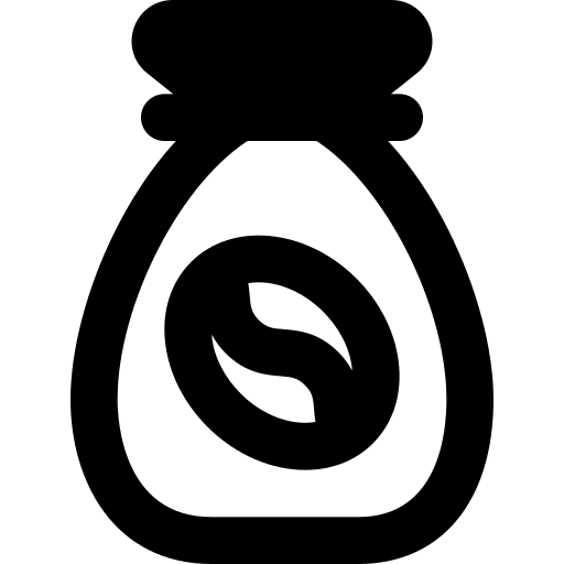 Coffee bag drink food and restaurant coffee icon