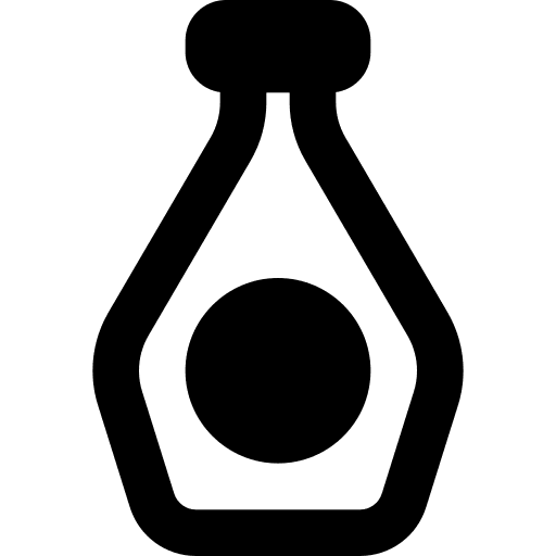 Syrup bottle food and restaurant food icon