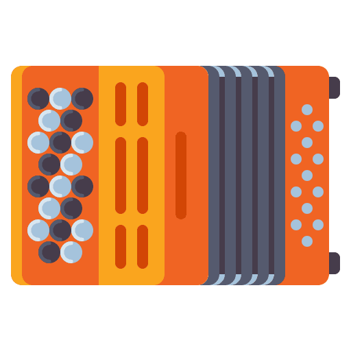 Accordion music accordion music and multimedia icon