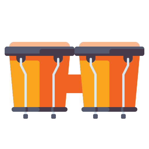 Bongos music instrument musical instrument icon
