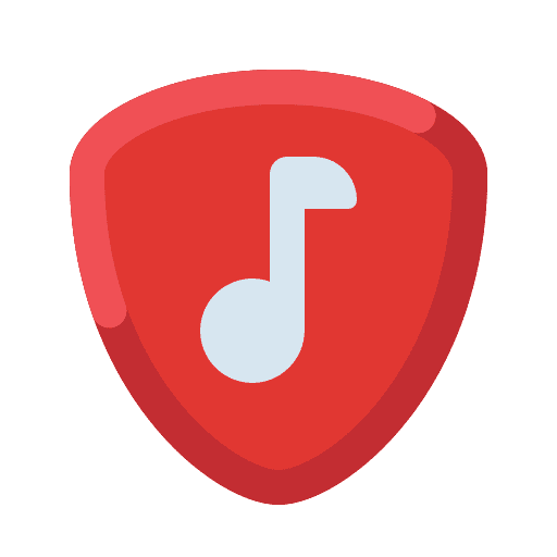 Guitar pick plectrum rock and roll guitar icon