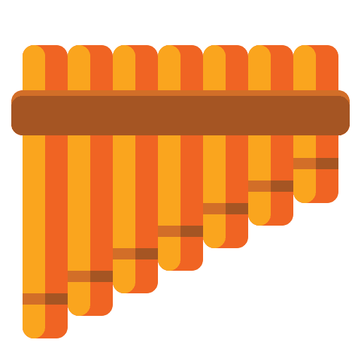 Pan flute flute peruvian pan flute icon