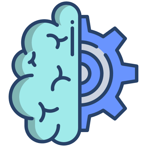 Brainstorming brainstorming design thinking gear icon