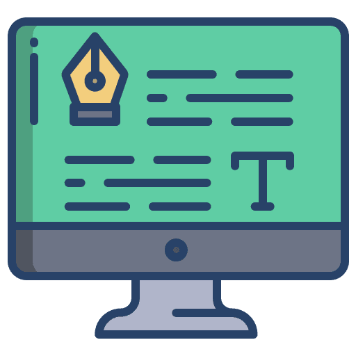 Moodboard editor screen design icon