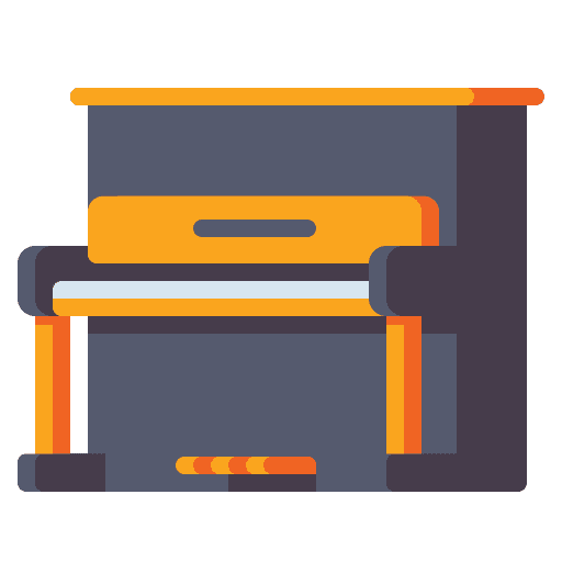 Piano grand piano music orchestra icon