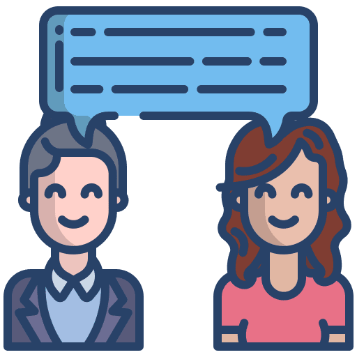 Feedback influencer feedback marketing icon