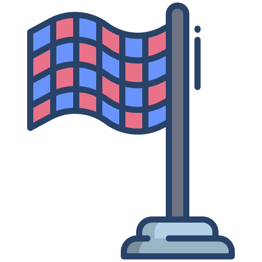 Flag flag sports race icon