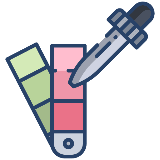 Colours colours pick choose icon