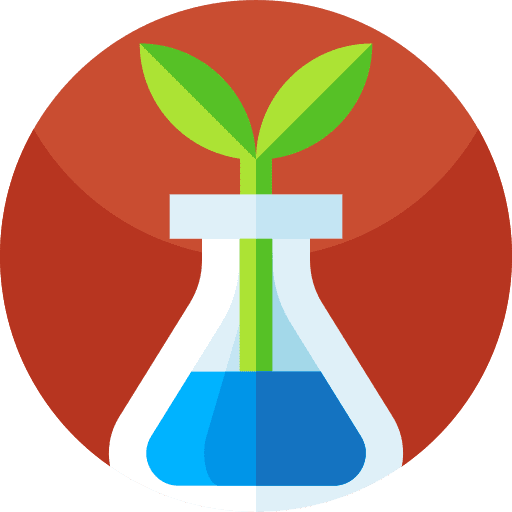 Lab plant chemistry lab icon
