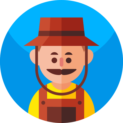 Gardener avatar job moustache icon