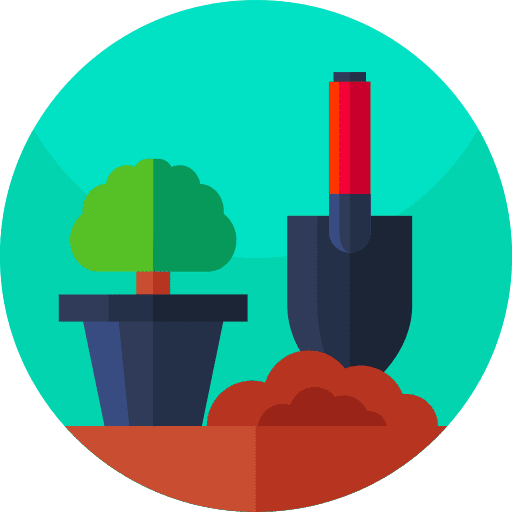 Digging digging shovel farm icon