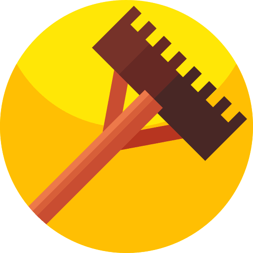 Rake fork pitchfork agriculture icon