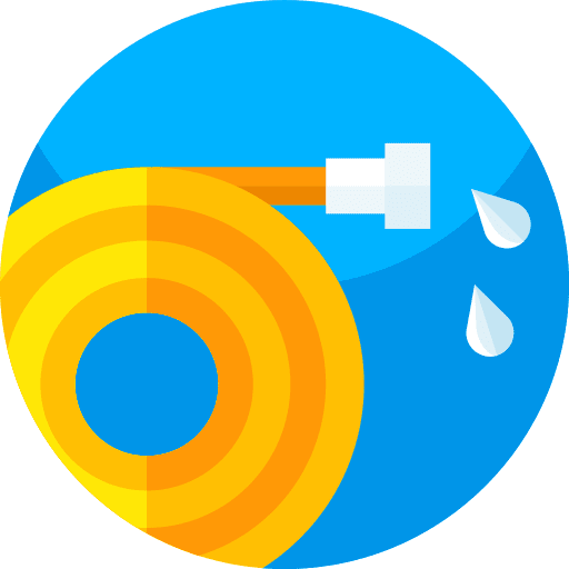 Water hose pipe watering water hose icon