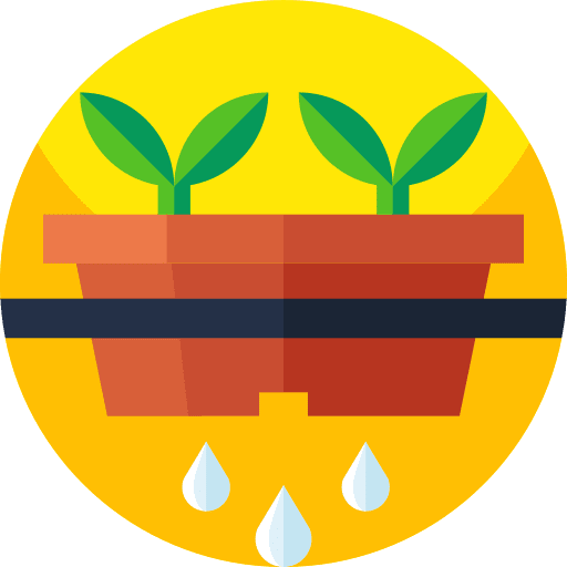 Hydroponic farm smart farm farming and gardening icon