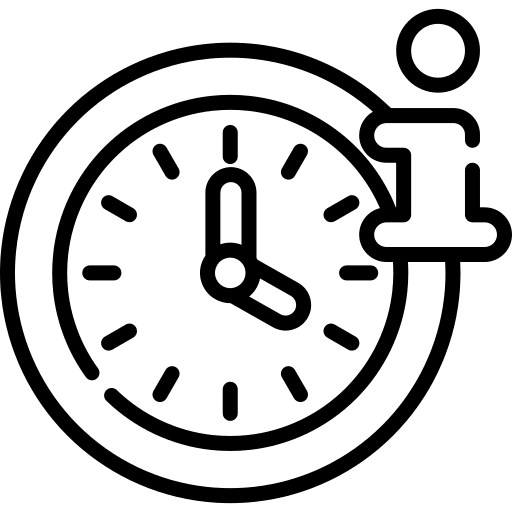 Clock watch info time and date icon Clock watch info time and date icon