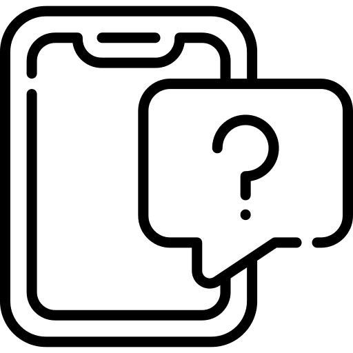 Question mark information communications speech bubble icon Question mark information communications speech bubble icon