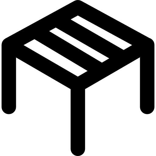 Stool stool chair seat icon