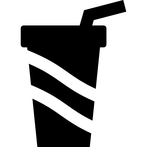 Papper cup with straw drinking coffee shop drinks icon Papper cup with straw drinking coffee shop drinks icon