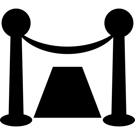 Red carpet elegance buildings luxury icon Red carpet elegance buildings luxury icon