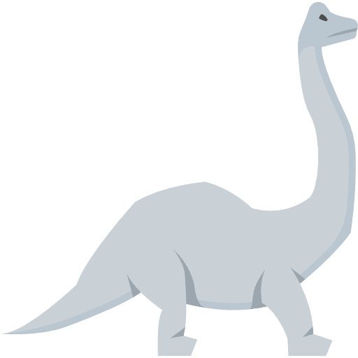 Brachiosaurus animals herbivore wild life icon Brachiosaurus animals herbivore wild life icon