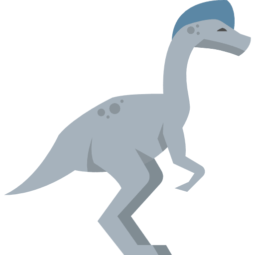 Oviraptor dinosaur extinct wild life icon Oviraptor dinosaur extinct wild life icon
