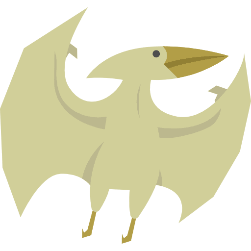 Pterosaurus dinosaur wild life animals icon Pterosaurus dinosaur wild life animals icon